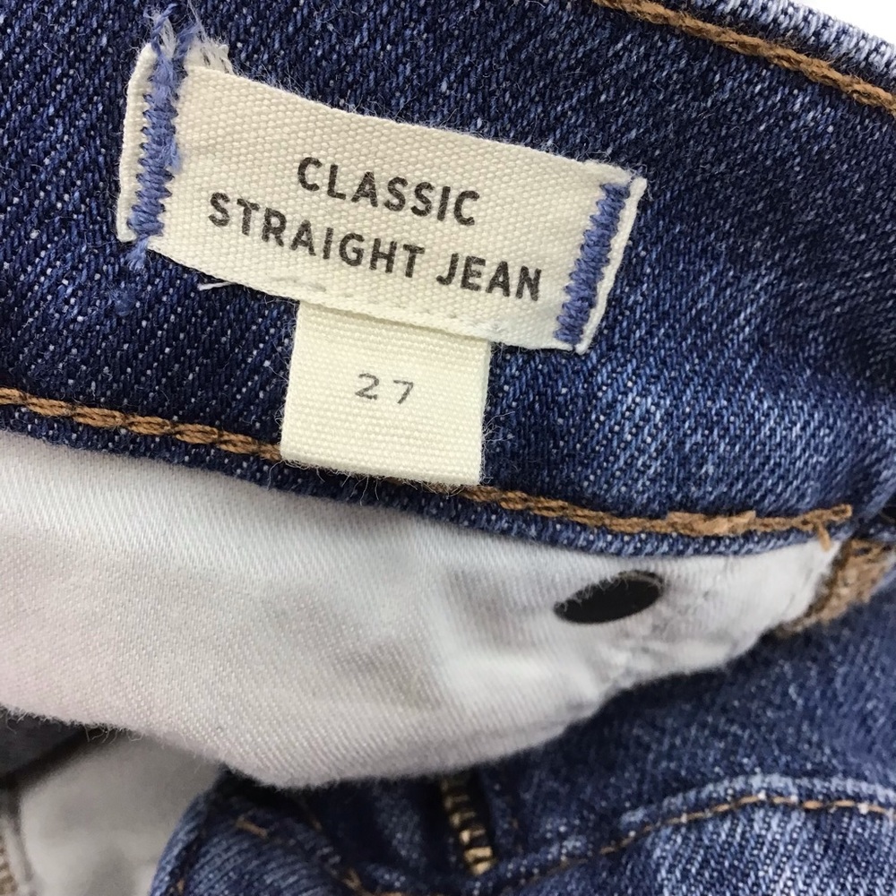 Madewell Classic Straight Jean Coldbrook Wash - Picture 13 of 16